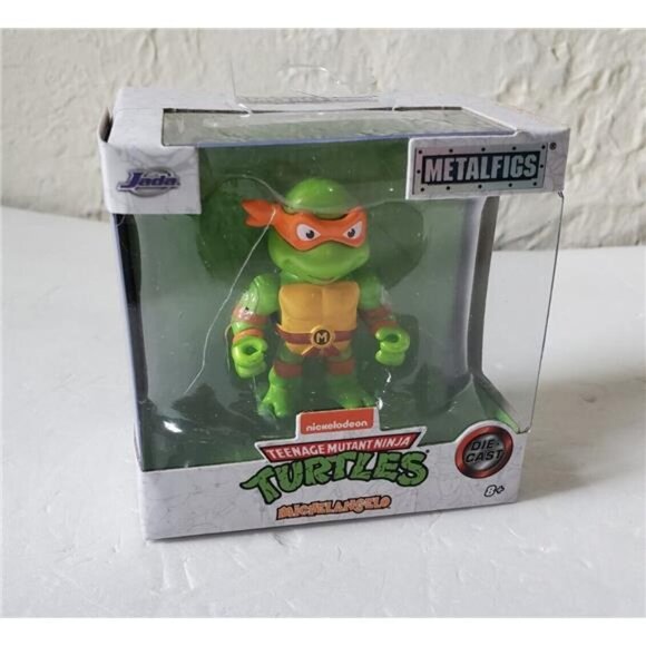 Jada Metals Die Cast Teenage Mutant Ninja Turtle Michelangelo Figure MetalFigs - Picture 7 of 8